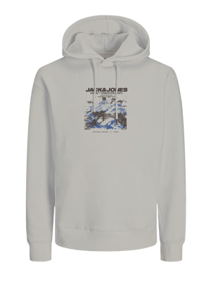 Jack & Jones Mens Casual Hoodie Long Sleeve