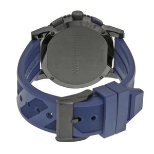 Burberry BU9807 Men's Navy Blue Chronograph Watch - Stylish & Durable