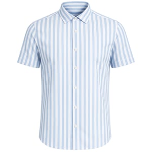 Ted Baker Arschot Stripe Mens Blue Shirt