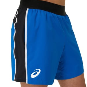 Asics 7inch Match Mens Blue Shorts