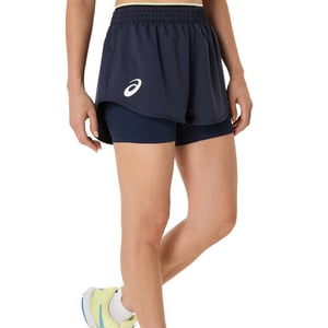 Asics Match Womens Navy Tennis Shorts