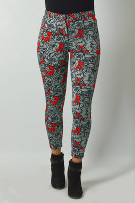Floral Scuba Jeggings