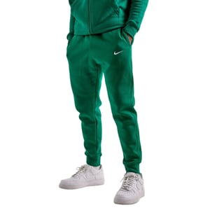Nike Enfärgade Mörkgröna Träningsbyxor