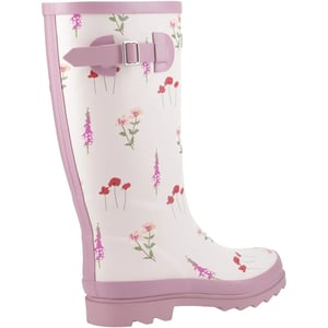 Cotswold Dames Wildflower Wellingtonboots (Roze)