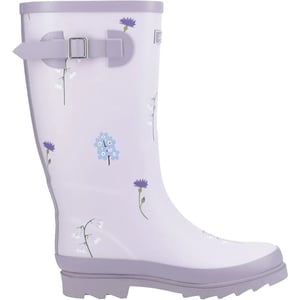 Cotswold Dames Wildbloem Wellingtonlaarsjes (Lila)