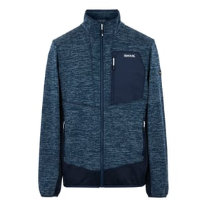 Regatta Baslinn Fleece Jacket för herrar (Moonlight Denim/Navy Marl)