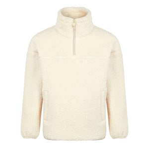 Regatta Kinder/Kids Kaliza Half Rits Fleece Top (Lichte vanille)