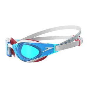 Speedo Unisex Adult Fastskin Hyper Elite Swimming Goggles (White/Blue)