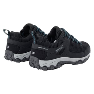 Regatta Edgepoint IV Low Walking Shoes, dam/dam (Svart/Storm Blå)