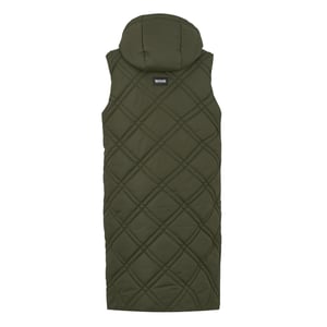 Regatta Dam Rurietta Lång Gilet (Khaki grönt)