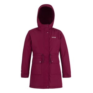 Regatta Valenta Waterdichte Jas voor Kinderen/Kinderen (Donker Pimento)