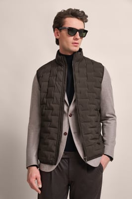 Bugatti Herren Waistcoat met een sportieve look