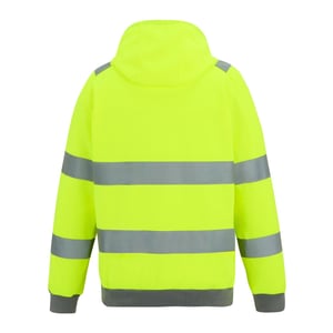 Regatta Professional Mens Pro Contract Hi-Vis Hoodie (Yellow)