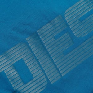 Diesel Heren Monotone Logo Hoodie (Blauwe Saffier)