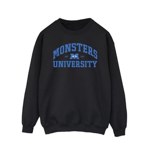 Disney Mens Monsters University Logo Sweatshirt (Svart)
