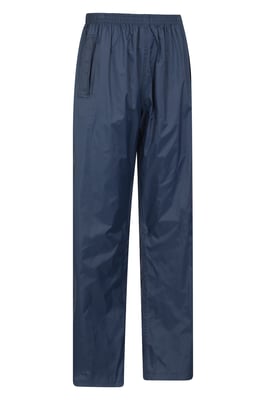 'Pakka' Women's IsoDry Over Trousers with Pockets Waterproof Everyday Pants Navy