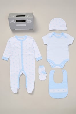 Cotton 5-Piece Baby Gift Set