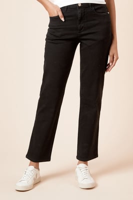 High Rise Straight Leg Jean