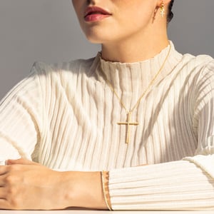 Luxenter Briljant Zirkonia armband afgewerkt in 18K geel goud - Kayla