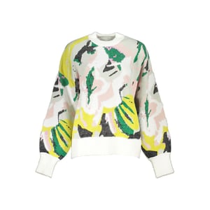 Desigual Elegante Hoge Hals Contrast Damestrui