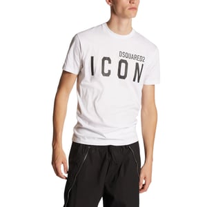 Dsquared2 Mens T Shirts D2 Icon Cool Regular Fit Short Sleeve Summer Cotton Tee