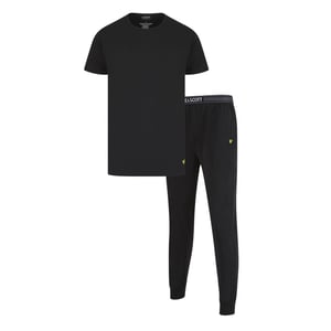 Lyle and Scott Mens Pyjama Set T Shirt Pants Sleepwear Loungewear Lounge Set New