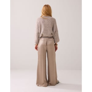 Summum Trousers crinkle satin pantalons 4s2550-12294