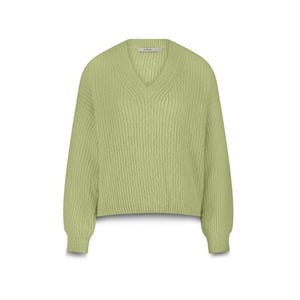 Summum 7s7964-70044 604 sweater garment dye knit misty lime