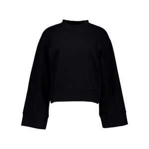 Olaf Hussein Wmn retro logo crewneck sweaters w990207