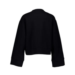 Olaf Hussein Wmn retro logo crewneck sweaters w990207