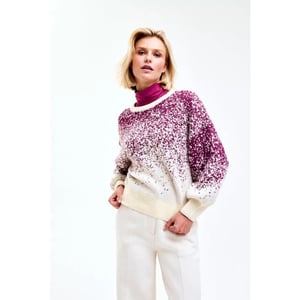 CKS 148416 rdm pullover percent swatch red asm