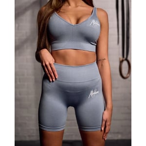 Malelions Women sport seamless biker shorts ds1-ss24-16-300