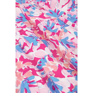 Fabienne Chapot Clt-216-ski-ss24 mitzi skirt azure blue/hot pink