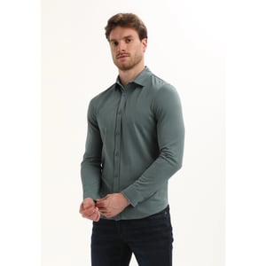 Gabbiano Heren overhemd 333510 5703 teal blue