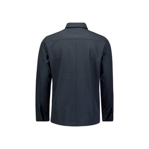 No Excess Overshirt full zipper stretch sedoc licht