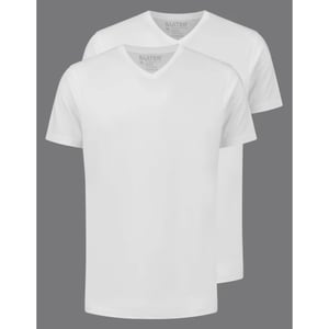 Slater Basic 2-pack t-shirt v-neck t-shirts 3500