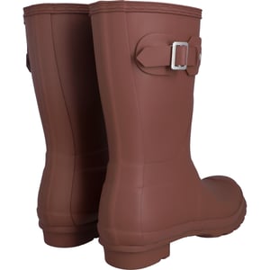 Hunter Original Korte Rubberlaarzen Dames Merlot Wellington Boots