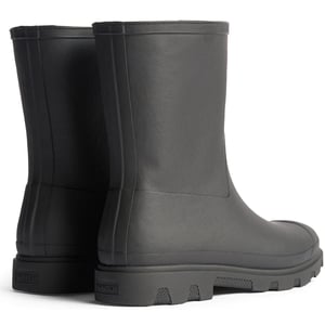 Hunter Downpour Korte Geïsoleerde Rubberlaarzen Voor Dames Zwarte Wellingtonlaarzen