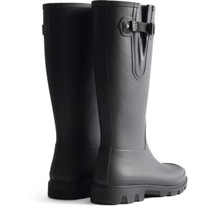 Hunter Downpour Verstelbare Rubberlaarzen voor Mannen - Zwarte Wellingtonboots