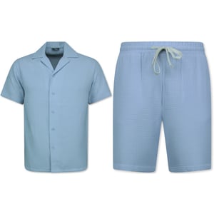 Martina Ribbed oversized shirt zomerset