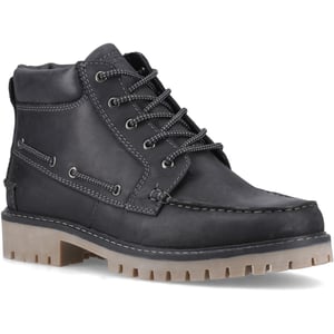 Sperry Baltimore Skinn Svarta Ankelskor för Män