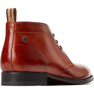Base London Wallis Leren Heren Ankelboots in Geverfde Tan