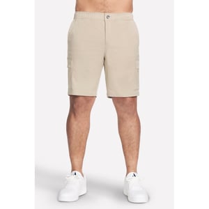 Skechers Performance Downtown Cargo 9 Tum Kort Polyester Herr Naturliga Knälånga Shorts