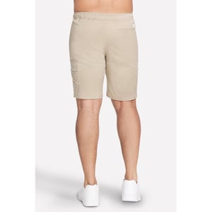 Skechers Performance Downtown Cargo 9 Tum Kort Polyester Herr Naturliga Knälånga Shorts