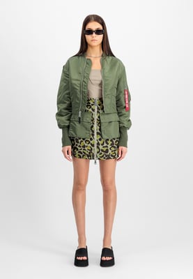 Waisted MA-1 Bomber Jacket Women