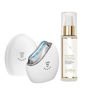 REGENERANDE ANSIKTSSET (AVANCERAD LED UNGDOMSGLANS EMS SKULPTÖR + HA SERUM 60ML)