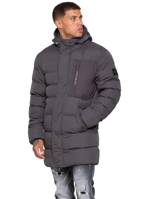 Enzo Milano | Mens Longline Puffer Jacket