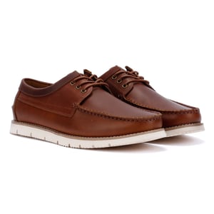 Ben Sherman Soho Heren Veterschoenen Van Bruin Suède