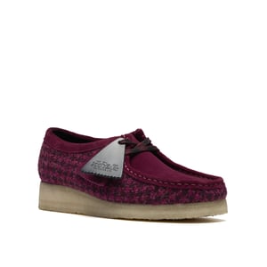 Clarks Originals Wallabee Damtextilskor I Lila