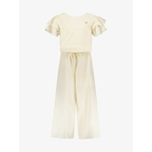 Le Chic Meisjes jumpsuit daisy summer crochet